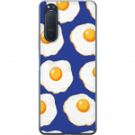 Mobile case for Sony Xperia 5 II with Fried eggs design