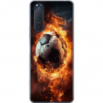 Mobile case for Sony Xperia 5 II with Football design