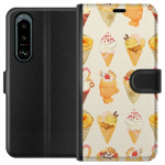 Wallet case for Sony Xperia 5 III with Glassy design