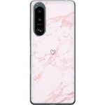 Mobile case for Sony Xperia 5 III with Pink Heart design