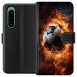 Wallet case for Sony Xperia 5 IV with Football design