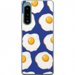 Mobile case for Sony Xperia 5 IV with Fried eggs design