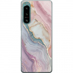 Mobile case for Sony Xperia 5 IV with Marble design