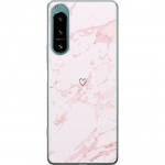 Mobile case for Sony Xperia 5 IV with Pink Heart design