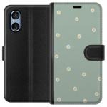 Wallet case for Sony Xperia 5 V with Priest\'s collars design