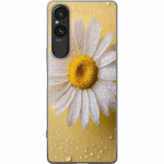Mobile case for Sony Xperia 5 V with Porslinsblomma design