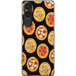Mobile case for Sony Xperia 5 V with Pizza design