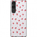 Mobile case for Sony Xperia 5 V with Strawberries design