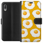 Wallet case for Sony Xperia L3 with Fried egg design Wallet case for Sony Xperia L3 with Fried egg design