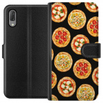 Wallet case for Sony Xperia L3 with Pizza design