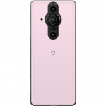 Mobile case for Sony Xperia Pro-I with Heart design
