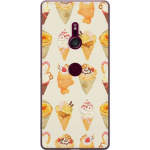 Mobile case for Sony Xperia XZ3 with Glassy design