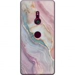 Mobile case for Sony Xperia XZ3 with Marble design