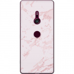 Mobile case for Sony Xperia XZ3 with Pink Heart design