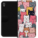 Wallet case for Sony Xperia Z3 with Cat pattern design