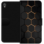 Wallet case for Sony Xperia Z3 with Luxurious Pattern design