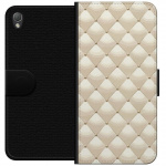 Wallet case for Sony Xperia Z3 with Gold shine design