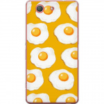 Mobile case for Sony Xperia Z3 Compact with Fried egg design