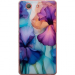 Mobile case for Sony Xperia Z3 Compact with Magical flowers design