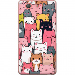 Mobile case for Sony Xperia Z3 Compact with Cat pattern design