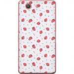Mobile case for Sony Xperia Z3 Compact with Strawberries design
