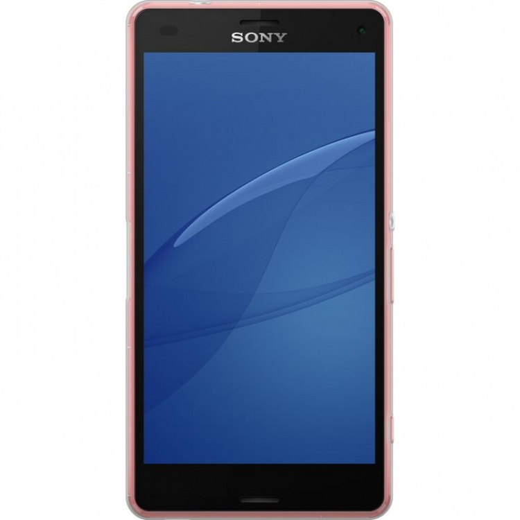 Mobile case for Sony Xperia Z3 Compact with Strawberries design