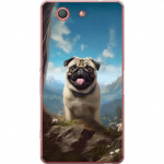Mobile case for Sony Xperia Z3 Compact with Happy Dog design