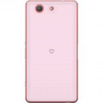 Mobile case for Sony Xperia Z3 Compact with Heart design