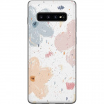 Mobile case for Samsung Galaxy S10 with Flowers design