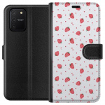 Wallet case for Samsung Galaxy S10 Lite with Strawberries design