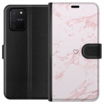 Wallet case for Samsung Galaxy S10 Lite with Pink Heart design