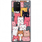 Mobile case for Samsung Galaxy S10 Lite with Cat pattern design