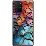 Mobile case for Samsung Galaxy S10 Lite with Metallic pattern design