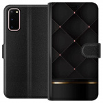 Wallet case for Samsung Galaxy S20 with Luxury line design