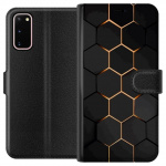 Wallet case for Samsung Galaxy S20 with Luxurious Pattern design