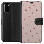 Wallet case for Samsung Galaxy S20+ with Cherry design