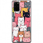 Mobile case for Samsung Galaxy S20+ with Cat pattern design Mobile case for Samsung Galaxy S20+ with Cat pattern design