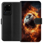 Wallet case for Samsung Galaxy S20 Ultra with Football design