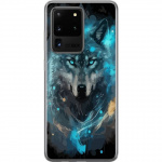 Mobile case for Samsung Galaxy S20 Ultra with Wolf design