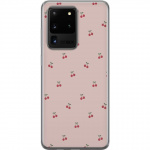 Mobile case for Samsung Galaxy S20 Ultra with Cherry design