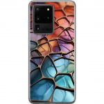 Mobile case for Samsung Galaxy S20 Ultra with Metallic pattern design