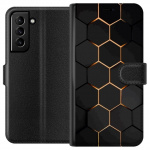 Wallet case for Samsung Galaxy S21+ 5G with Luxurious Pattern design