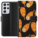 Wallet case for Samsung Galaxy S21 Ultra 5G with Chicken drumstick design