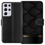 Wallet case for Samsung Galaxy S21 Ultra 5G with Luxury line design