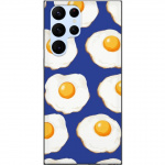 Mobile case for Samsung Galaxy S22 Ultra 5G with Fried eggs design