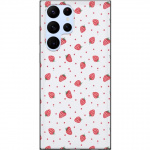 Mobile case for Samsung Galaxy S22 Ultra 5G with Strawberries design