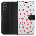 Wallet case for Samsung Galaxy S23 FE with Strawberries design