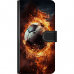Wallet case for Samsung Galaxy S23 FE with Football design