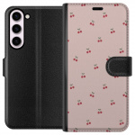 Wallet case for Samsung Galaxy S23+ with Cherry design