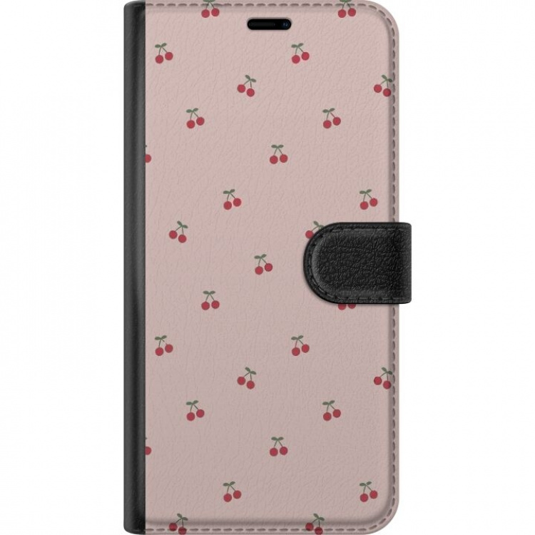 Wallet case for Samsung Galaxy S23 Ultra with Cherry design